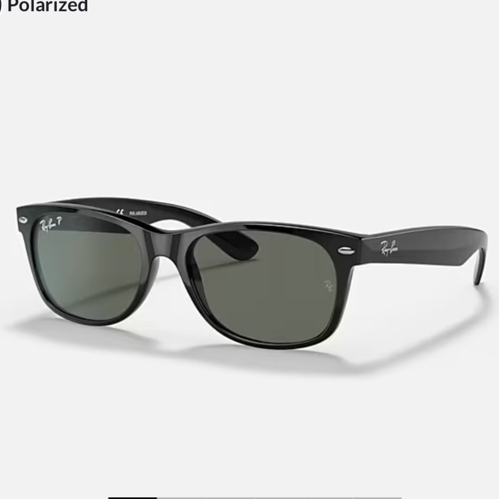 Ray-Ban RB 2132 NEW WAYFARER CLASSIC Black Sunglasses - Picture 2 of 11